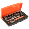 JUEGO DE COPAS DE 1/4 25 PZAS