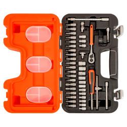 JUEGO DE COPAS MANDO DE 1/4 X 46 PZAS