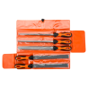 JUEGO LIMAS DE 10"  X 5PZ SURTIDAS GRANO BASTARDO REF: 1-478-10-1-2