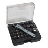 FORCE 2222 LLAVE COPA JG CTE 1/4  22PZS 6A13MM + PUNTAS