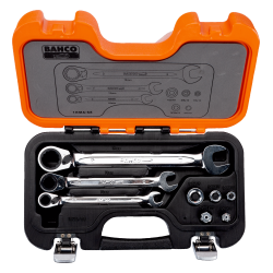 LLAVE COMBINADA JGO RACHET 8PZS REF. 1RMA/S8