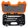 LLAVE COMBINADA JGO RACHET 8PZS REF. 1RMA/S8