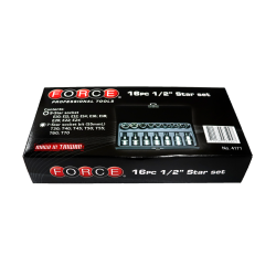 FORCE 4171 CUBOS TORX / 9 E10/ E24 Y 7 T30/ T70 LARGO 55M CO