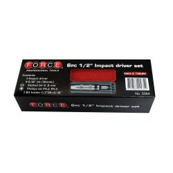FORCE 5064 MANGO DE IMPACTO CON 4 PUNTAS ESPIGA 1/2  PH2/PH3