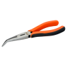 PINZA DE PUNTA MEDIA CAÑA  CURVA 8"