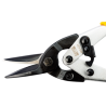 TIJERA DE AVIACION RECTA AMARILLA