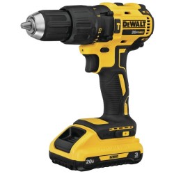 TALADRO PERCUTOR RECARGABLE 20 VOLT 1/2"  1 BAT 3AH  REF. DCD778