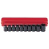 FORCE 4109S JUEGO 10 CUBOS DE IMPACTO ESPIGA 1/2  11/24MM C