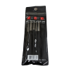 FORCE 50511 JUEGO 5 CENTROPUNTOS 2.5/10X185MM TARJETA CON BL