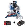 ACOLILLADORA CON DESPLAZAMIENTO 10" RECARGABLE 18 V