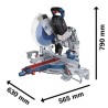 ACOLILLADORA CON DESPLAZAMIENTO 10" RECARGABLE 18 V