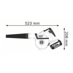 PISTOLA SOPLADOR 18V + CARGADOR 18V + CARGADOR 18V