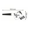 PISTOLA SOPLADOR 18V + CARGADOR 18V + CARGADOR 18V