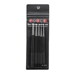 FORCE 50511 JUEGO 5 CENTROPUNTOS 2.5/10X185MM TARJETA CON BL
