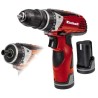 TALADRO ATORNILLADOR RECARGABLE 12 V CON MANDRIL INTERCAMBIABLE CON PUNTAS
