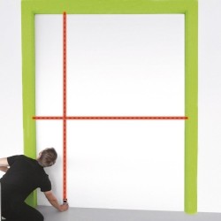MEDIDOR DE DISTANCIA LASER DE 50 MTS PANTALLA LED