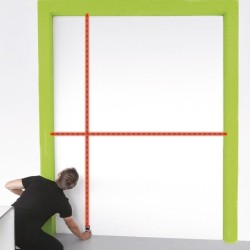 MEDIDOR DE DISTANCIA LASER DE 25 MTS PANTALLA LED