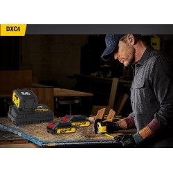 CARGADOR DE BATERIAS RAPIDO 18V REF. DXC4