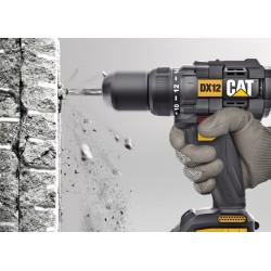 TALADRO PERCUTOR INALAMBRICO 18 VOLT 1/2" BRUSHLESS REF. DX12