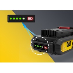 PILA RECARGABLE 18V LI-ION 2.5AH  REF. DXB2