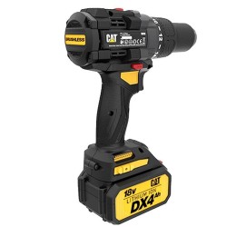 TALADRO PERCUTOR INALAMBRICO 18 VOLT 1/2" BRUSHLESS REF. DX12