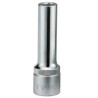 FORCE 5457712 CUBO CROMADO LARGO 77MM 6 PUNTOS ESPIGA 1/2  1