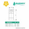 BOMBA AGUAS LIMPIAS 1 HP 1.1/4" 110V REF.E0740