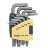 FORCE 5098T JUEGO DE 9 LLAVES TORX CON PIN ANTI/MANIPULACIÓN