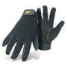 GUANTE POLIESTER Y  CUERO TALLA 9