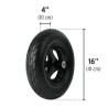CARRETILLA  PLATON PLASTICO RUEDA NEUMATICO CAP. 7 PIES CUBICOS