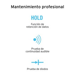 MULTIMETRO DIGITAL PARA MANTENIMIENTO BASICO