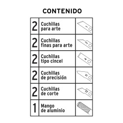 NAVAJA BISTURI DE PRECISION REF.17512