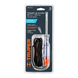 PROBADOR DE BATERIAS Y CIRCUITOS 6V Y 12V