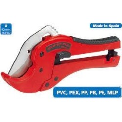 ALICATE CORTA PLASTICO PP,PE,PEX,PVC,PB,PVDF SUPER-CUT 42