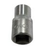 FORCE 53519 CUBO CROMADO CORTO 30MM 6 PUNTOS ESPIGA 3/8 19M