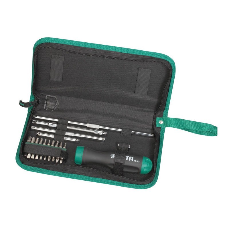 DESTORNILLADORES JGO RACHET 26PZS