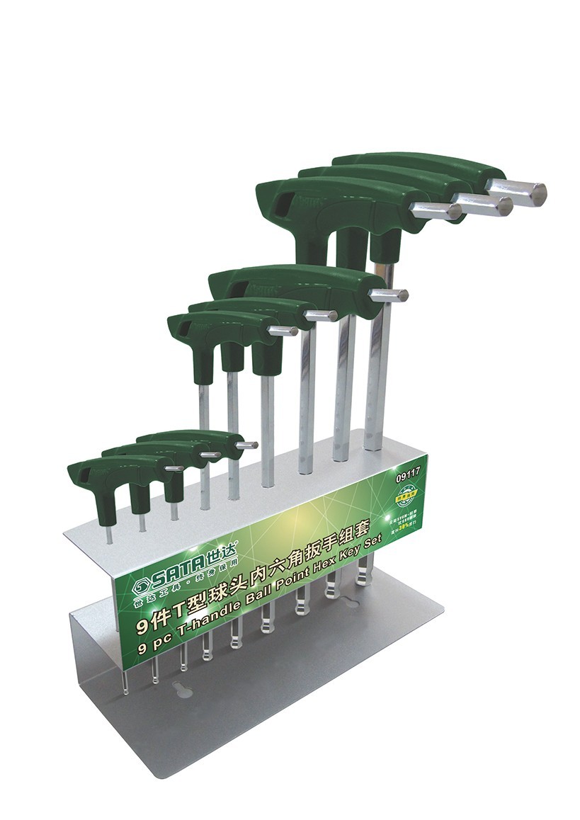 LLAVE BRISTOL JGO TIPO BOLA MANGO EN T DE 2MM A 10MM