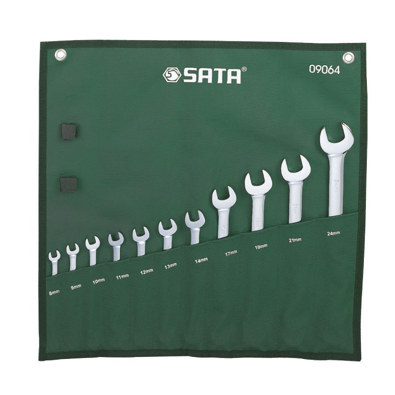 LLAVE COMBINADA JGO 11PZS 8MM A 24MM REF. ST09064ASJ