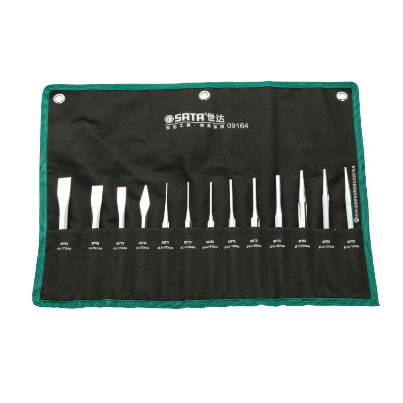 PUNZON BOTADOR CINCELES Y BOTADORES JGO 13 PZS