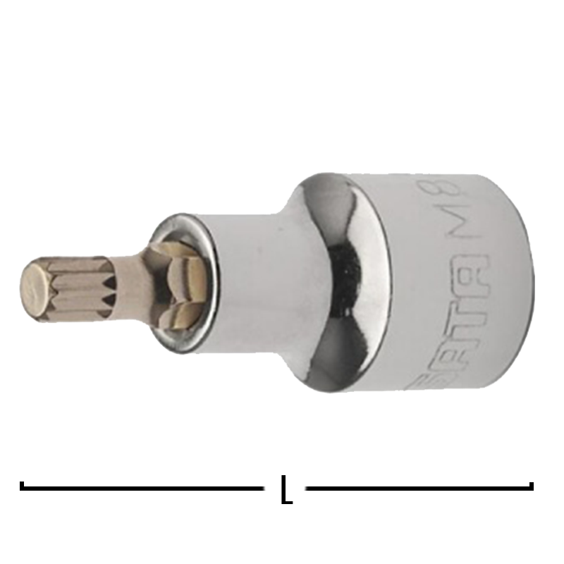 LLAVE COPA CORTA PLURIDENTADA CTE 1/2 X M14