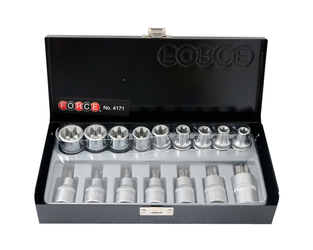 FORCE 4171 CUBOS TORX / 9 E10/ E24 Y 7 T30/ T70 LARGO 55M CO