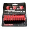 FORCE 21013 JUEGO 10 CUBOS TORX ESP.1/4 CON GUÍA TS08 / TS5