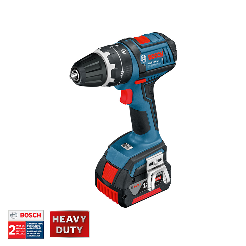 TALADRO RECARGABLE TORQUE REGULABLE GSB 18V-LI