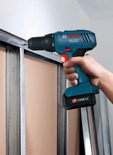 TALADRO RECARGABLE TORQUE REGULABLE GSR 1440-LI