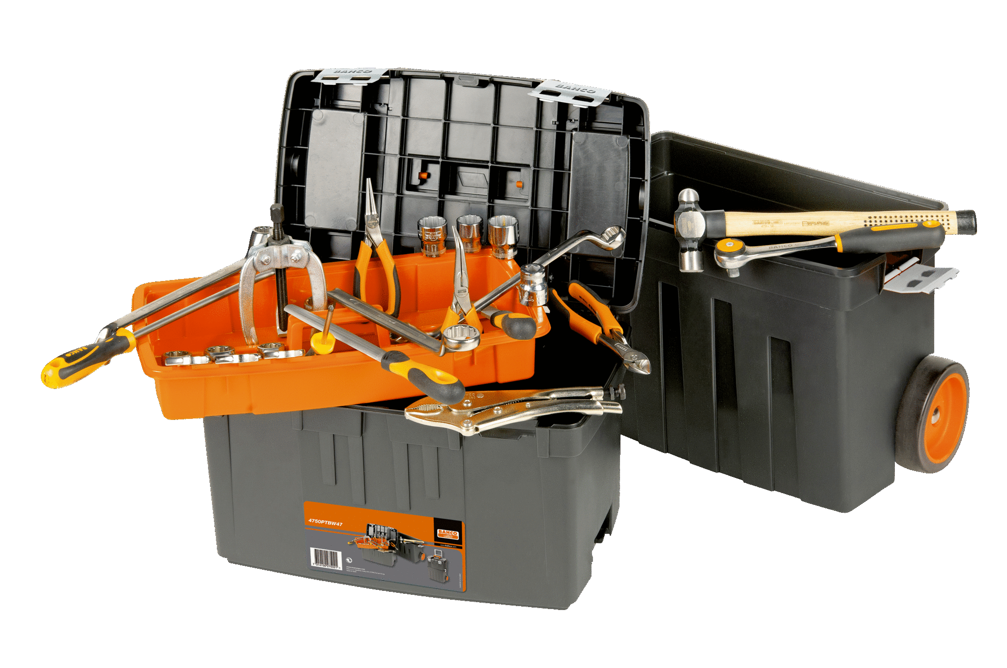 CAJA PARA HERRAMIENTA CON RUEDAS 2NIVELES