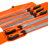 JUEGO LIMAS DE 10" X 5PZ SURTIDAS GRANO BASTARDO REF: 1-478-10-1-2