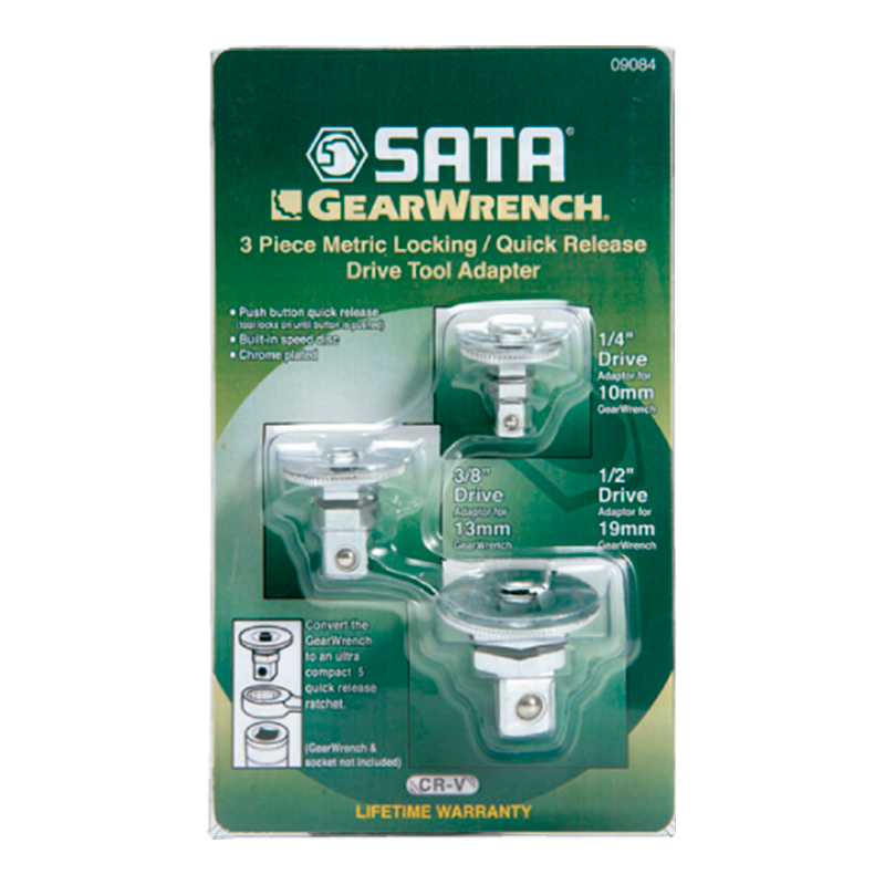 ADAPTADOR JGO 3 PZS 1/4 X 10MM 3/8 X 13MM 1/2 X 19MM