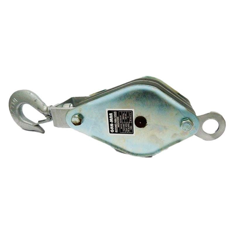 POLEA PARA CONSTRUCCION TRIPLE 100 MM RF: 1800KG