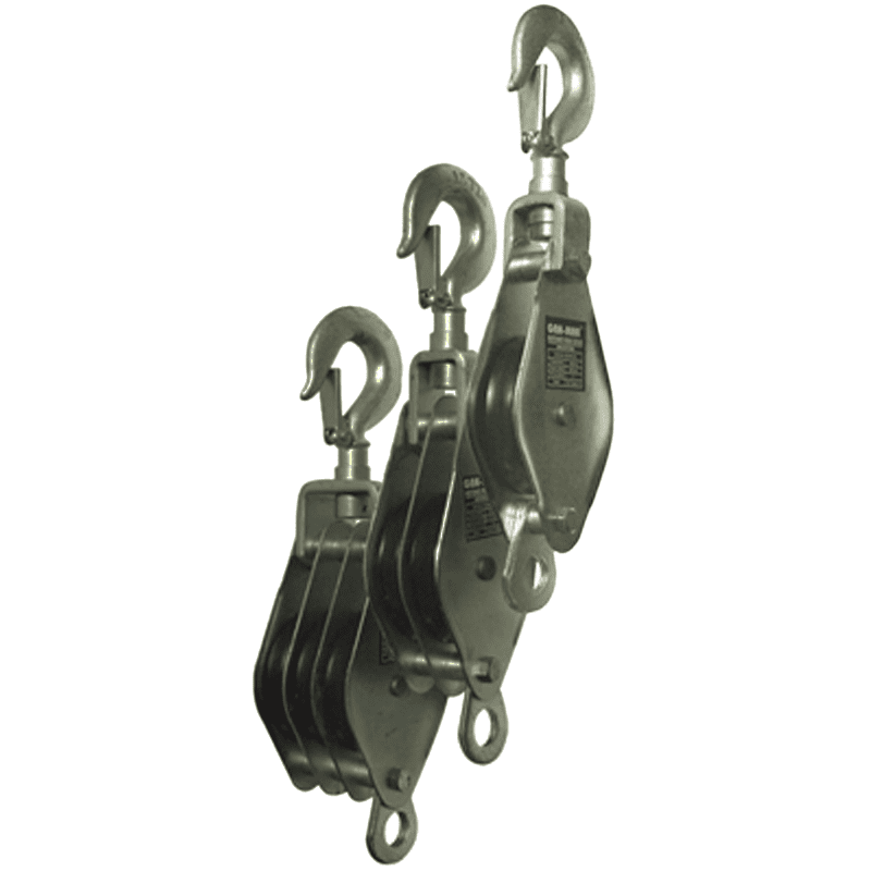 POLEA PARA CONSTRUCCION SENCILLA 150 MM 1.1/8"