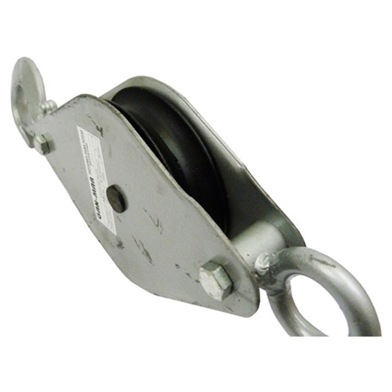 POLEA PARA CONSTRUCCION SENCILLA 150 MM 1.1/8"